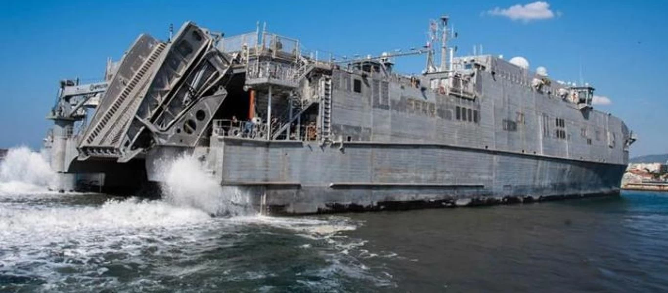 Κατέπλευσε στο λιμάνι της Θεσσαλονίκης το «USNS Yuma» του Ναυτικού των ΗΠΑ (φωτο)